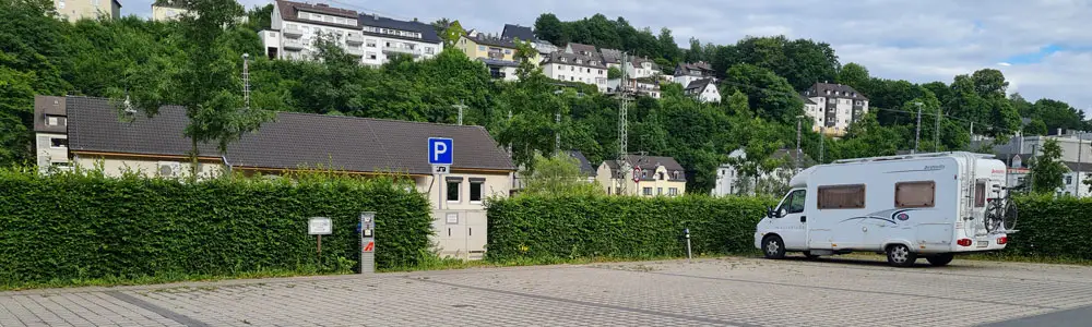 Wohnmobilstellplatz Finnentrop am Lennepark