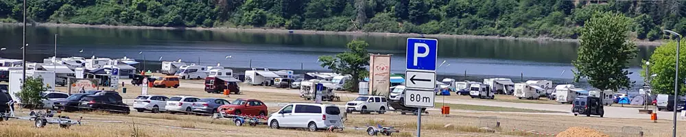 Wohnmobilstellplatz Saalburg Beach 