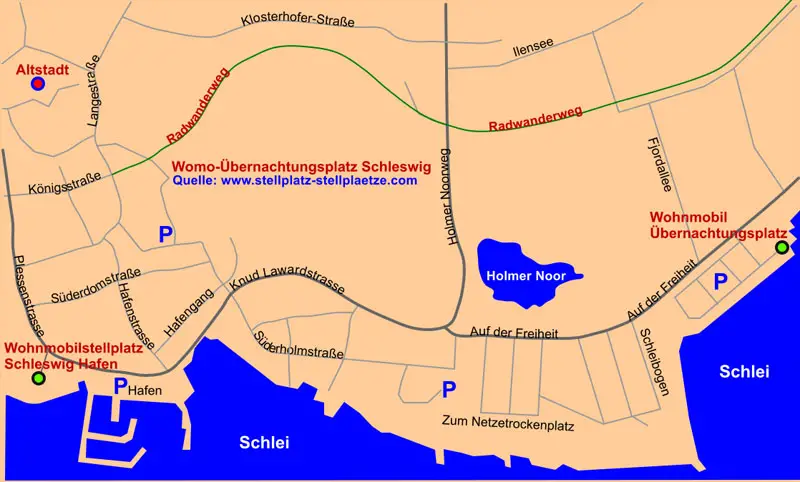 Wohnmobilsstellplatz Schleswig